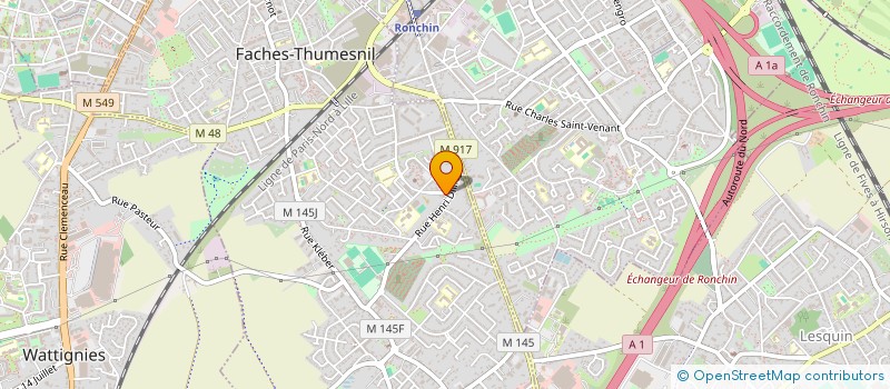 localisation de l'entreprise GOENS PERE ET FILS DISTRIBUTION à FACHES-THUMESNIL