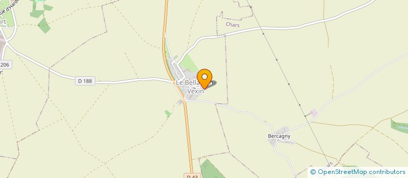 localisation de l'entreprise GOESECO  LE BELLAY-EN-VEXIN