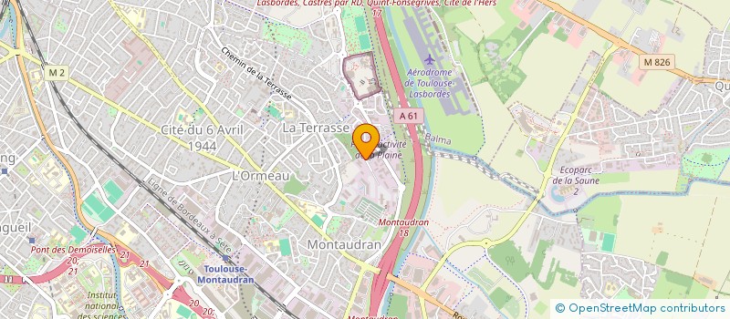 localisation de l'entreprise GOEST à TOULOUSE