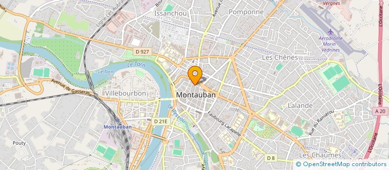 localisation de l'entreprise GOETIC  MONTAUBAN