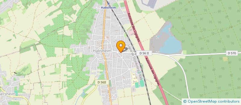 localisation de l'entreprise GOETSCHY TROUCHAUD ROUTES à HABSHEIM