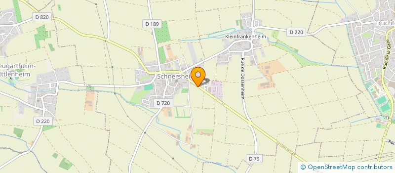 localisation de l'entreprise GOETZ  TRUCHTERSHEIM