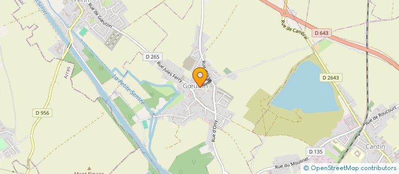 localisation de l'entreprise GOEULZIN LOISIRS SPORTS  GULZIN