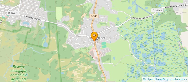 localisation de l'entreprise GOF  MERLIMONT