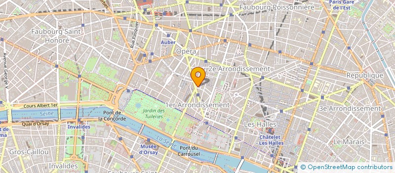localisation de l'entreprise GOFAME-FRANCE à PARIS