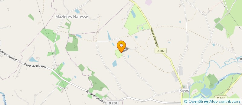 localisation de l'entreprise GOFFART  RIVES