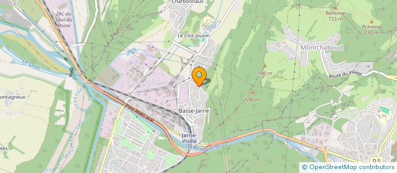 localisation de l'entreprise GOFFO  JARRIE