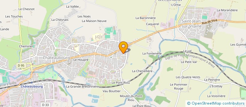 localisation de l'entreprise GOFFRE SCHNELL  CHATEAUGIRON