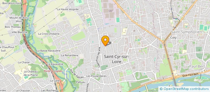 localisation de l'entreprise GOFIDO à VERNOU-SUR-BRENNE