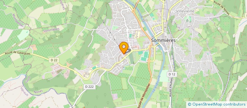 localisation de l'entreprise GOFIOPTIC à SOMMIERES