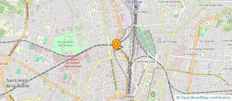 localisation de l'entreprise GOFLO à ORLEANS