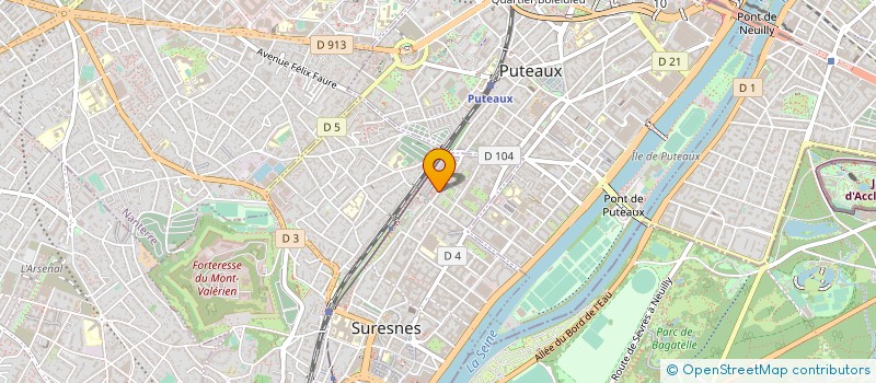 localisation de l'entreprise GOFORBIO PFH à SURESNES