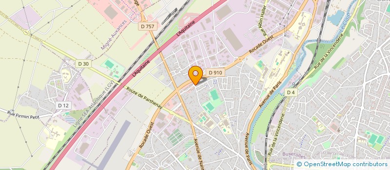 localisation de l'entreprise GOFORMA à POITIERS