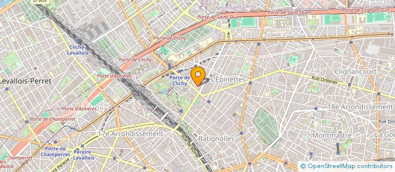 localisation de l'entreprise GOG à PARIS