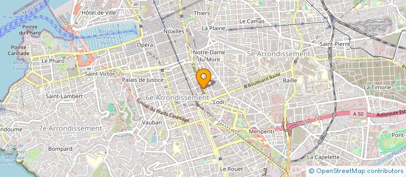 localisation de l'entreprise GOGA à MARSEILLE
