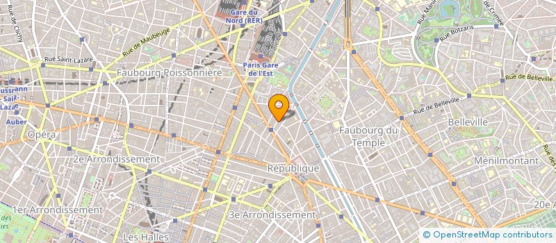 localisation de l'entreprise GOGA EXPRESS à PARIS