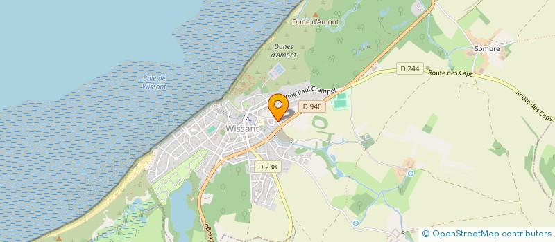 localisation de l'entreprise GOGAILLE  WISSANT