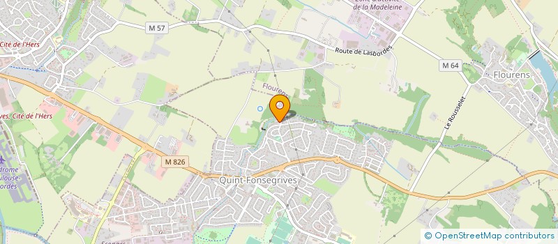 localisation de l'entreprise GOGEST  QUINT-FONSEGRIVES