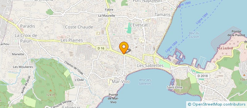 localisation de l'entreprise GOGETA à LA SEYNE-SUR-MER