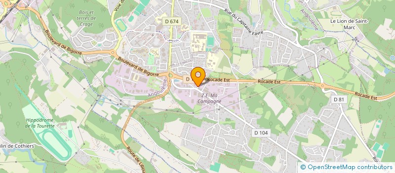 localisation de l'entreprise GOGO CAGETTE - CLIQUEZ FERME POUR MANGER BIO  PUYMOYEN