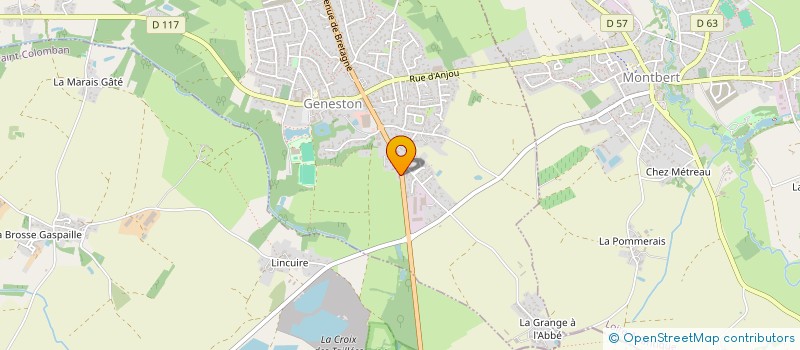 localisation de l'entreprise GOGOGOOD  GENESTON