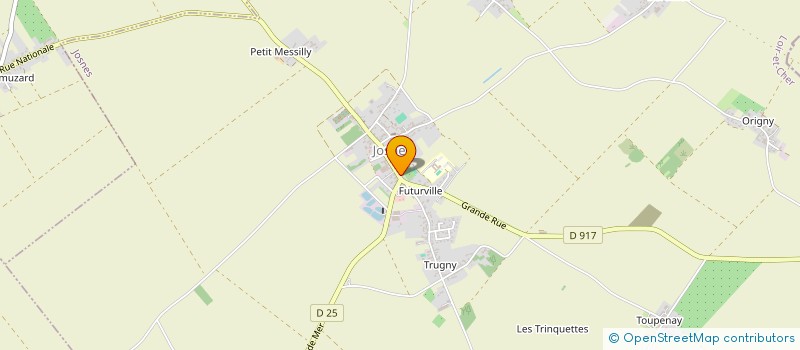 localisation de l'entreprise GOGUE à JOSNES