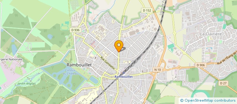 localisation de l'entreprise GOGUE                         EUGEN  RAMBOUILLET