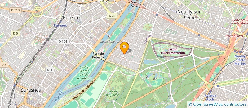 localisation de l'entreprise GOH INVEST à NEUILLY-SUR-SEINE