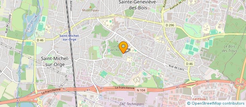 localisation de l'entreprise GOH1 à SAINT-MICHEL-SUR-ORGE