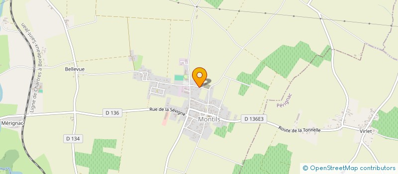 localisation de l'entreprise GOHARD MATHIEU  MONTILS