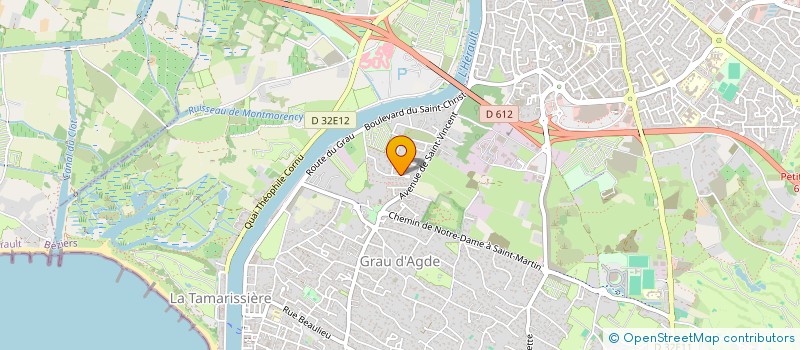 localisation de l'entreprise GOHARMONIE à AGDE