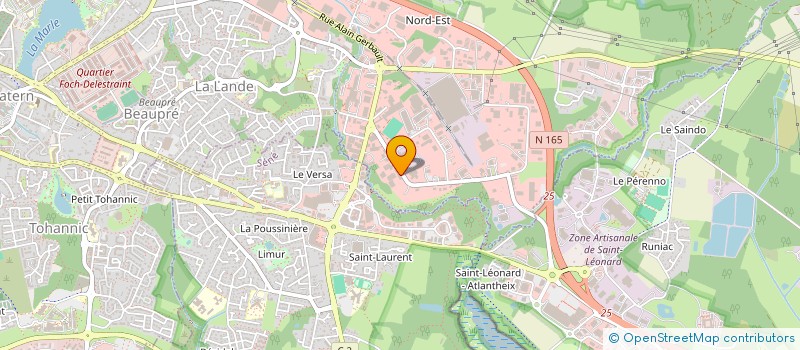 localisation de l'entreprise GOHELIS LOGISTIC à VANNES