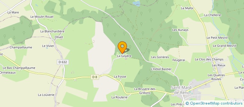localisation de l'entreprise GOHYERE NRJ VERTE à SAINT-MARD-DE-RENO