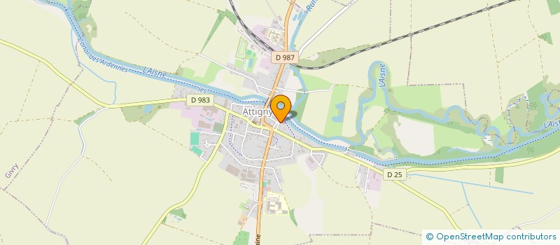 localisation de l'entreprise GOI ENGINEERING  ATTIGNY