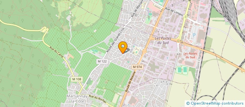 localisation de l'entreprise GOIFFON à MARSANNAY-LA-COTE