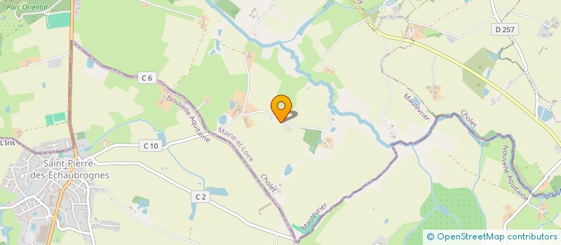 localisation de l'entreprise GOINEAU F-JY  YZERNAY