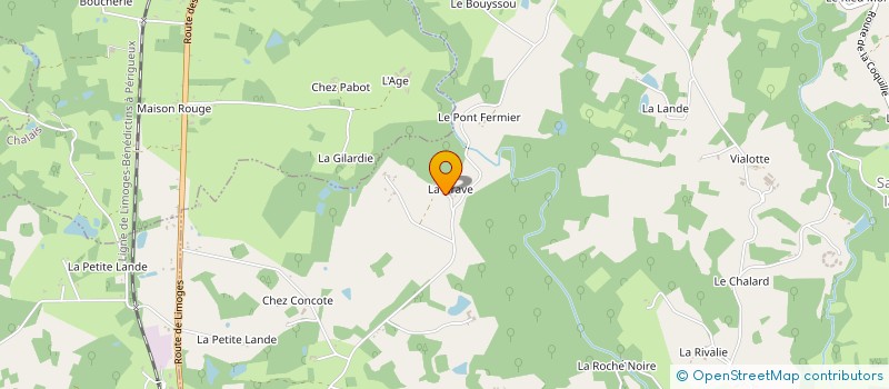 localisation de l'entreprise GOINEAUD CLOTILDE -BERNAR à SAINT-PAUL-LA-ROCHE