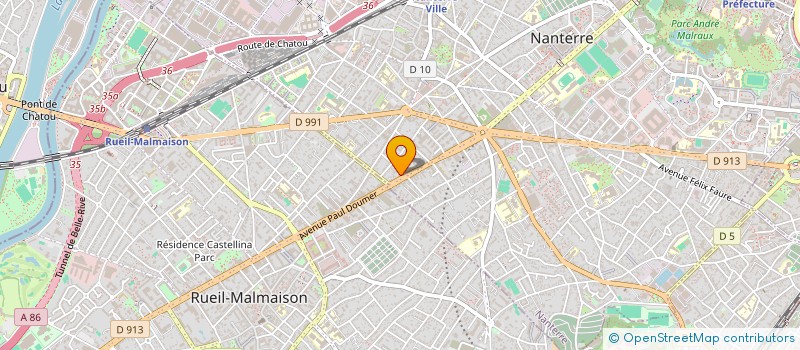 localisation de l'entreprise GOING à NANTERRE