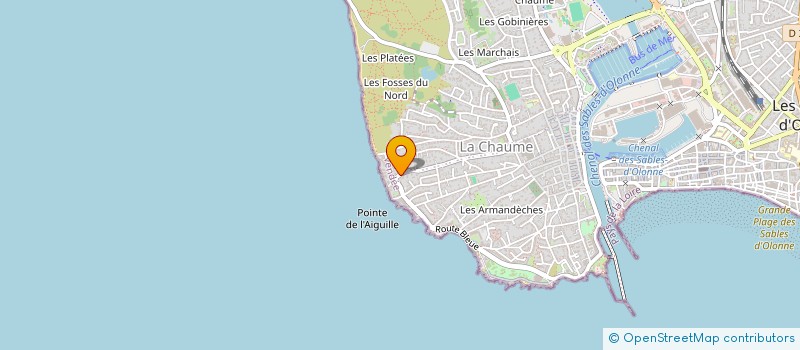 localisation de l'entreprise GOINGUENET à LES SABLES D'OLONNE