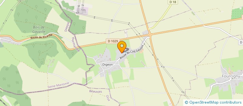 localisation de l'entreprise GOISQUE ARBRE & PAYSAGE  MORVILLERS-SAINT-SATURNIN