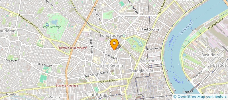 localisation de l'entreprise GOIZETGESTION  BORDEAUX