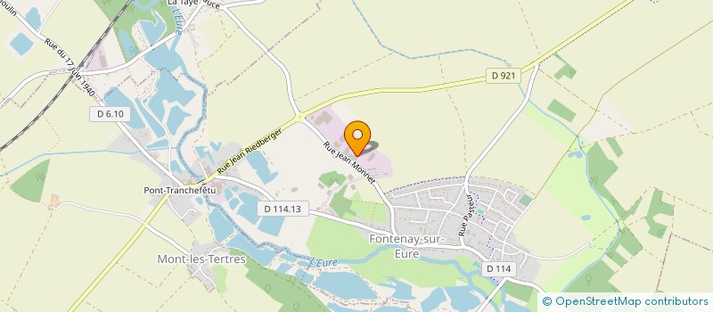 localisation de l'entreprise GOJARD à FONTENAY-SUR-EURE