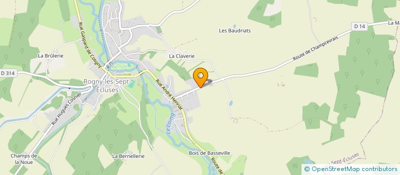 localisation de l'entreprise GOJARD MULTISERVICES  BLENEAU