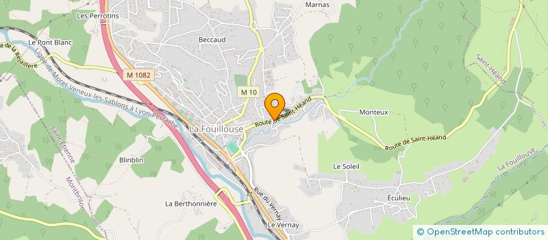 localisation de l'entreprise GOJJEPT  LA FOUILLOUSE