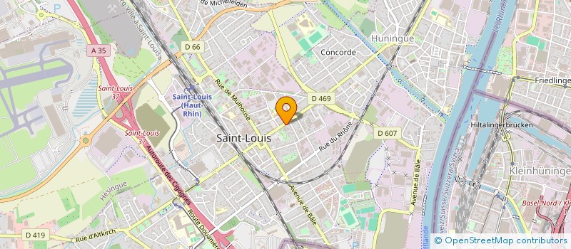 localisation de l'entreprise GOJO BEYOND  SAINT-LOUIS