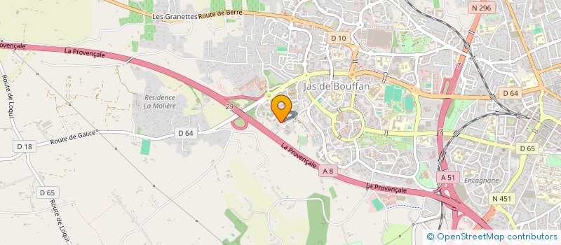 localisation de l'entreprise GOJOB à AIX-EN-PROVENCE