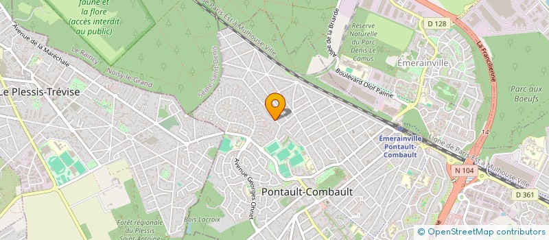 localisation de l'entreprise GOK IMMO 77  PONTAULT-COMBAULT