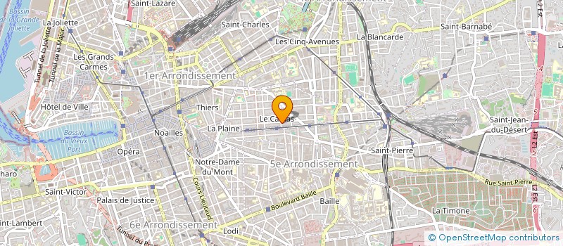 localisation de l'entreprise GOKALP CONSTRUCTION à MARSEILLE