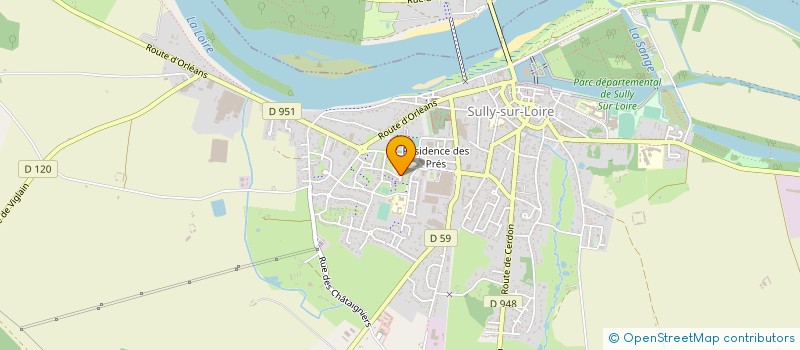 localisation de l'entreprise GOKCE à SULLY-SUR-LOIRE
