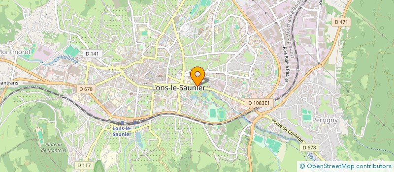 localisation de l'entreprise GOKDUMAN GESTION IMMOBILIERE  LONS-LE-SAUNIER
